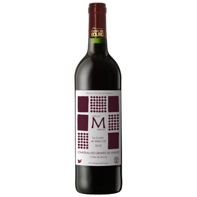 Château Les Graves de Viaud, Bordeaux - Côtes de Bourg, Mère l'O 2019, Organic wine, biodynamic certified Demeter