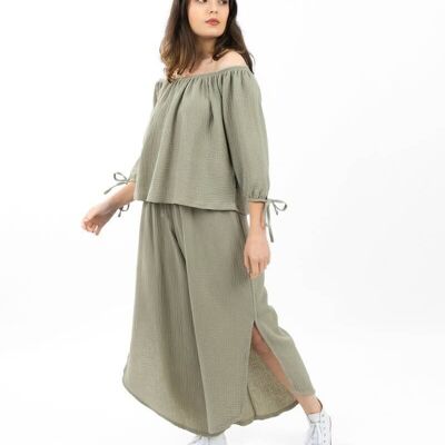 Ascia da jogging verde militare