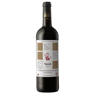 Château Les Graves de Viaud Terroir 2019, Bordeaux Côtes de Bourg, Organic Wine / Demeter