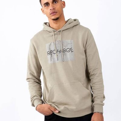 Hoodie Recharge Army Green