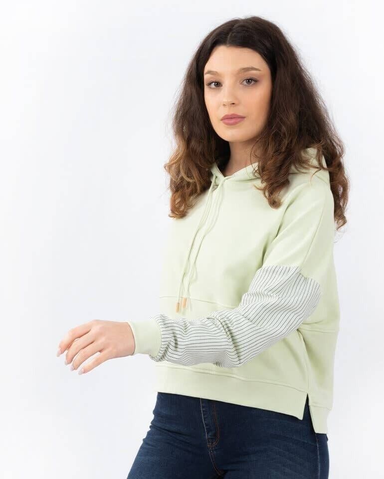 Felpa con cappuccio Dash Green