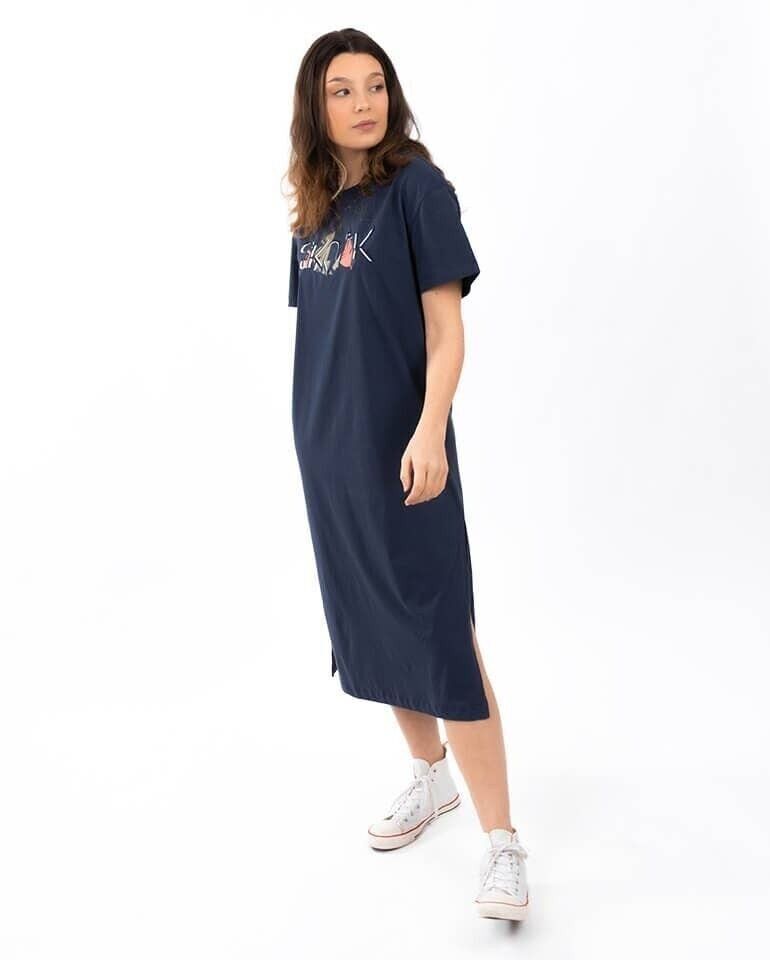 Abito T-shirt blu scuro