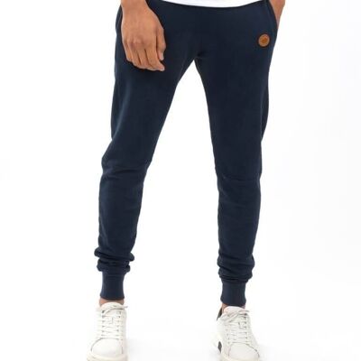 Jogger Basic Piquet Marine