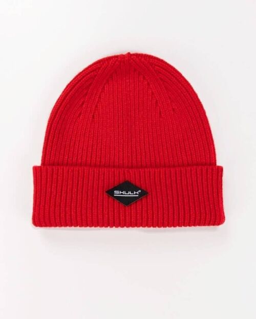 Beanie Basic Red - One Size