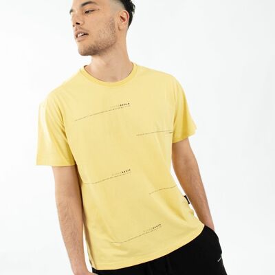 T-Shirt Phrases Jaune