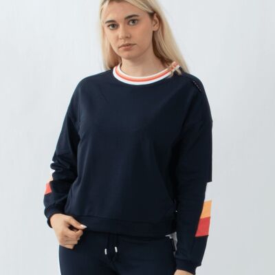 Sweat Cutout Navy