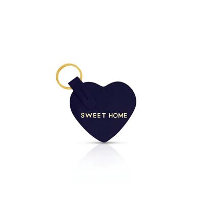 SWEET HOME HEART KEY RING