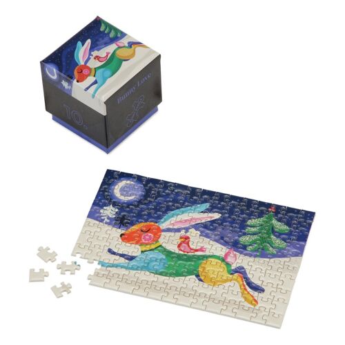 Bunny Love, 150 pcs mini jigsaw puzzle for adults