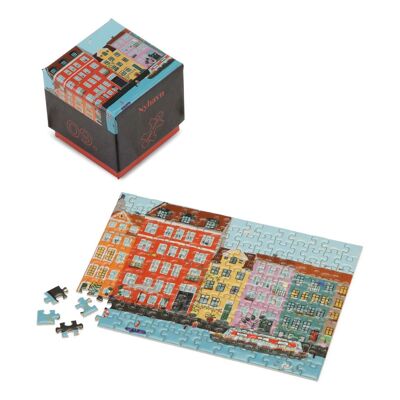 Nyhavn, 150 pcs mini jigsaw puzzle for adults