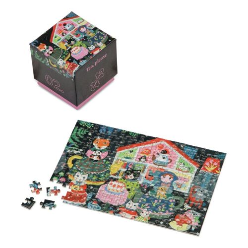 Tea, please, 150 pcs mini jigsaw puzzle for adults