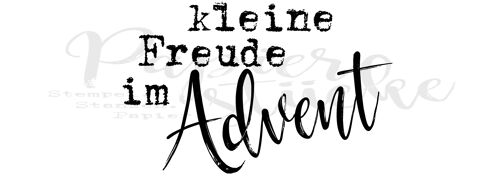 Kleine Freude im Advent