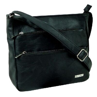 small shoulder bag "Modena" in black
