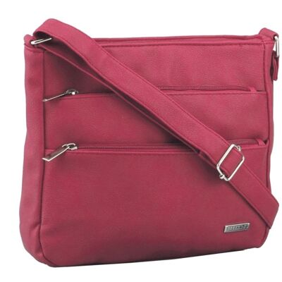 small shoulder bag "Modena" in red