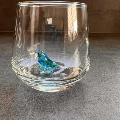 Wasserglas Murano Walross