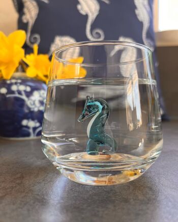 Verre à eau Murano Sea Horse 1