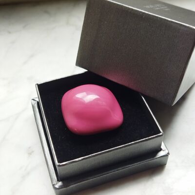 Bague Bulle Rose