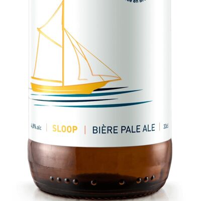 Bière blonde bio - 4.8%alc - Sloop