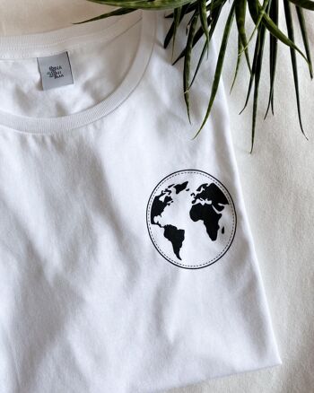 T-Shirt Globe - Gris 3