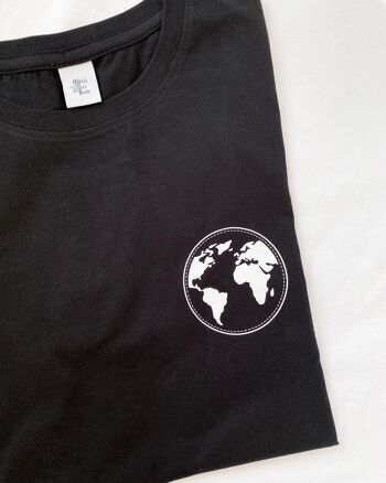 T-Shirt Globe - Noir 1