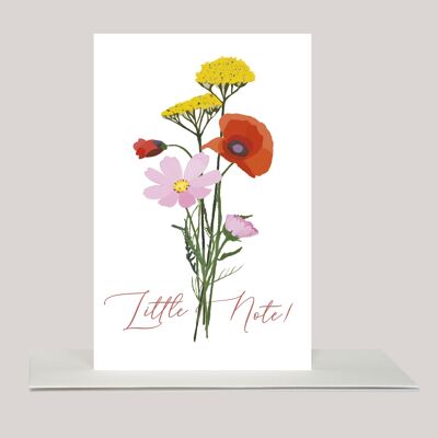 Mini Greeting Card »Little Note«