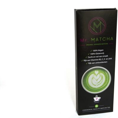 m. MATCHA, Thé Matcha / Poudre de Matcha, boîte de 7 sachets