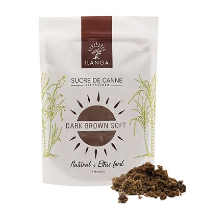 Sucre de Canne Dark Brown Soft 500g