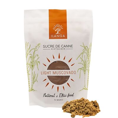 Muscovado Light Cane Sugar 500g