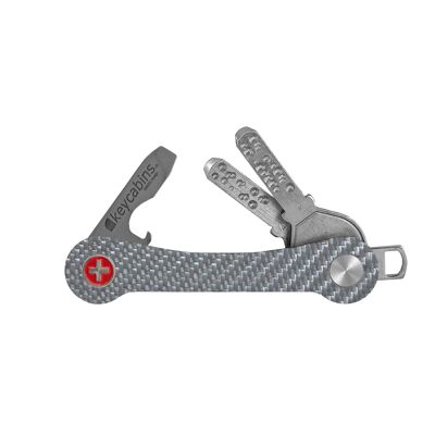 keycabins key organizer Carbon S1 silver