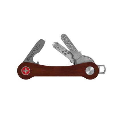 keycabins key organizer wood S1 rosewood