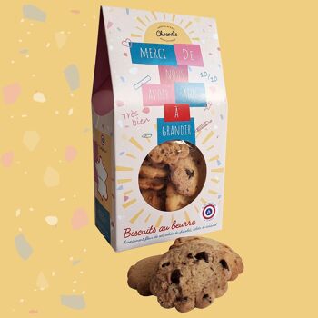 CHOCODIC - COFFRET BISCUITS LUNA  - CADEAU FIN D'ANNEE SCOLAIRE ECOLE à choisir version Maître, Maîtresse ou ATSEM 2