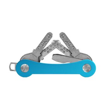 keycabins porte-clés aluminium S1 bleu clair 2