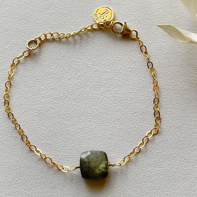 Bracelet Comète - Labradorite