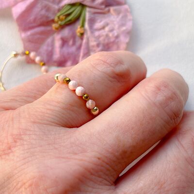 Lenora Ring - Rhodochrosite