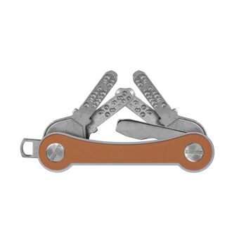 porte-clés organisateur de clés cadre en aluminium S1 or mat 2