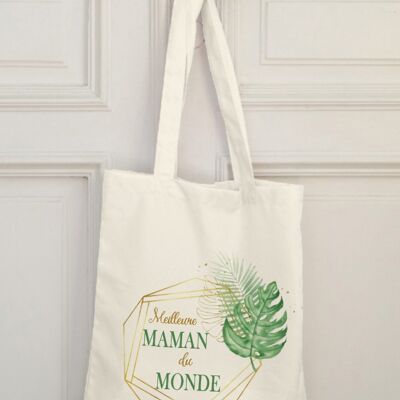 World's Best Mom Tote Bag