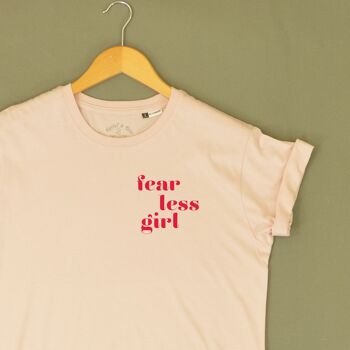 Produits Fear less girl ORGANIC ADULTS T-Shirt 1