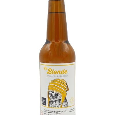 Blond beer from Aucels