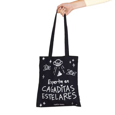 Canvas-Tasche Cagaditas Estelares (Einkaufstasche)