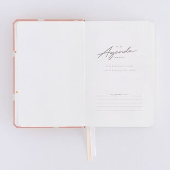 Agenda hebdomadaire 22-23. Rose. mini 3