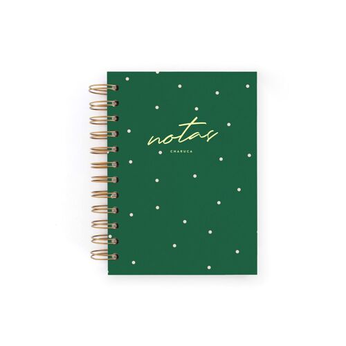 Cuaderno mini Bosque. Puntos