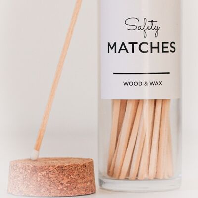 Safety matches in glass-Safety Matches