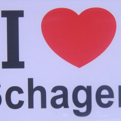 Magnete per frigorifero I Love Schagen