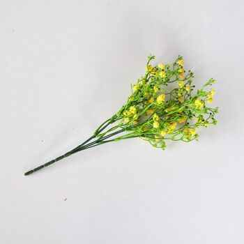 Gyspophile Jaune x 5 branches - 37 cm - Fleurs Artificielles 6