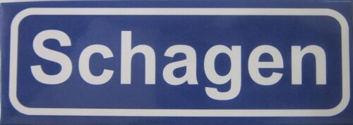 Fridge Magnet Town sign Schagen