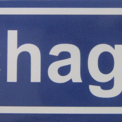 Fridge Magnet Town sign Schagen