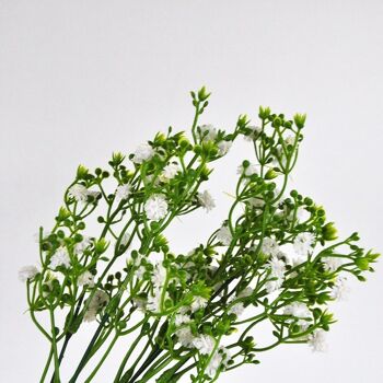Gypsophile Blanc x 5 branches - 37 cm - Fleurs Artificielles 9