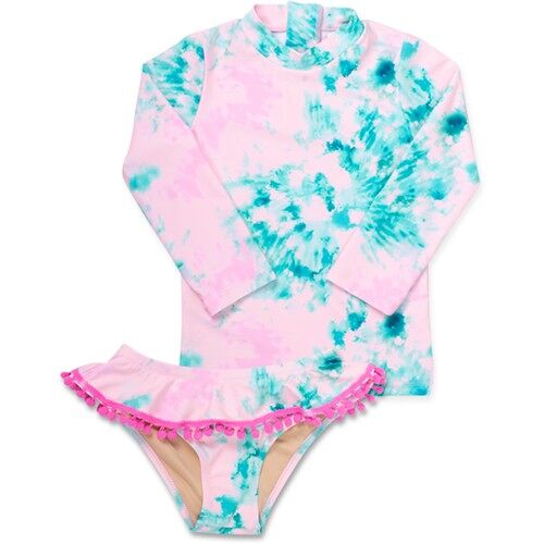 Rashguard (2 piece Swimsuit) Set - Prep Tie Dye