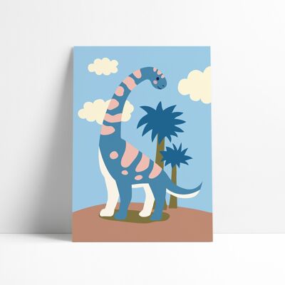 Poster 30x40-The Diplodocus