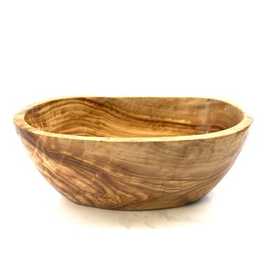 Tapas bowl, oval 14 - 17 cm made of olive wood