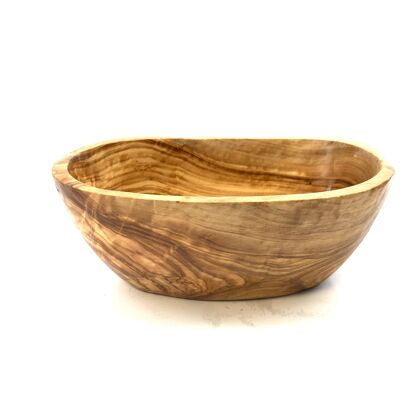 Tapas bowl, oval 14 - 17 cm made of olive wood